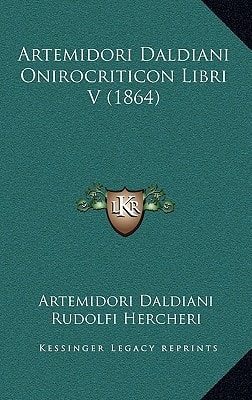 Artemidori Daldiani Onirocriticon Libri V (1864)