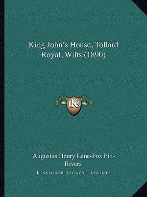 King John's House, Tollard Royal, Wilts (1890)
