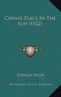 China's Place In The Sun (1922)
