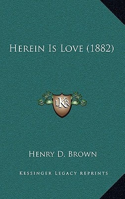 Herein Is Love (1882)