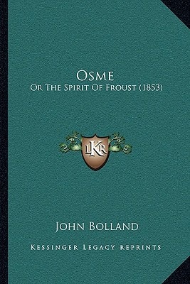 Osme: Or The Spirit Of Froust (1853)
