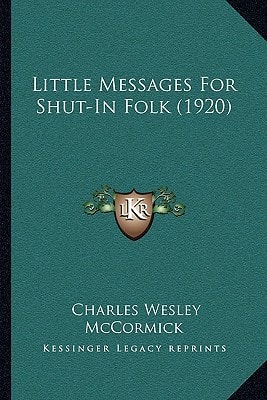 Little Messages For Shut-In Folk (1920)