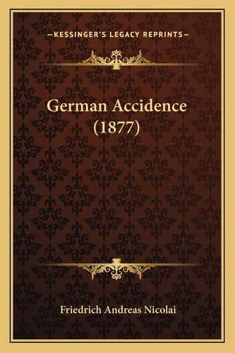 German Accidence (1877)