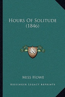 Hours Of Solitude (1846)