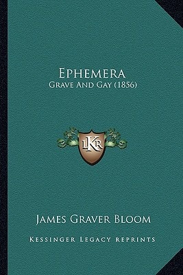 Ephemera: Grave And Gay (1856)