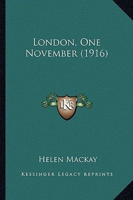 London, One November (1916)