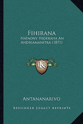 Fihirana: Nataony Hiderana an Andriamanitra (1871)