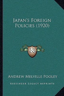 Japan's Foreign Policies (1920)