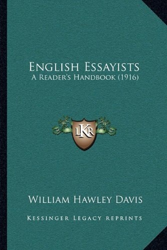 English Essayists: A Reader's Handbook (1916)