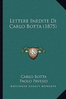 Lettere Inedite Di Carlo Botta (1875)