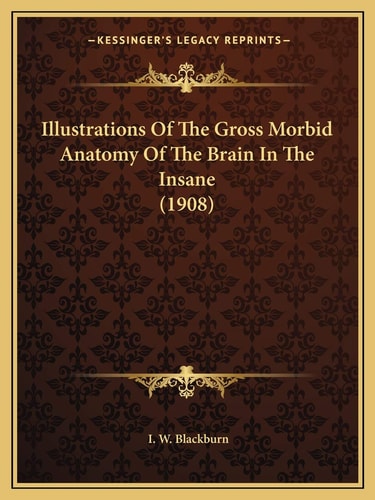 Illustrations Of The Gross Morbid Anatomy Of The Brain In The Insane (1908)