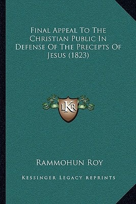 Final Appeal To The Christian Public In Defense Of The Precepts Of Jesus (1823)