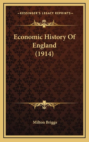 Economic History Of England (1914)