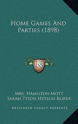 Home Games And Parties (1898)
