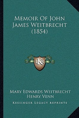 Memoir Of John James Weitbrecht (1854)