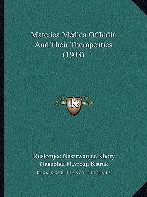Materica Medica Of India And Their Therapeutics (1903)