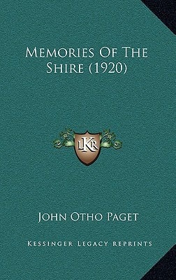 Memories Of The Shire (1920)