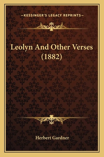 Leolyn And Other Verses (1882)