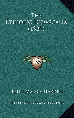 The Ethiopic Didascalia (1920)