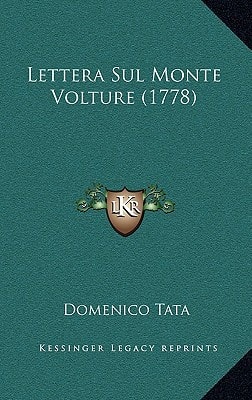 Lettera Sul Monte Volture (1778)
