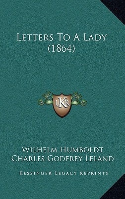 Letters To A Lady (1864)