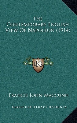 The Contemporary English View Of Napoleon (1914)