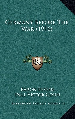 Germany Before The War (1916)