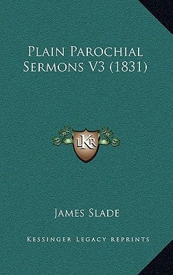 Plain Parochial Sermons V3 (1831)