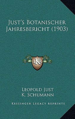 Just's Botanischer Jahresbericht (1903)