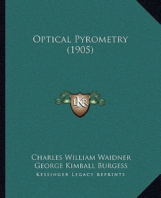 Optical Pyrometry (1905)