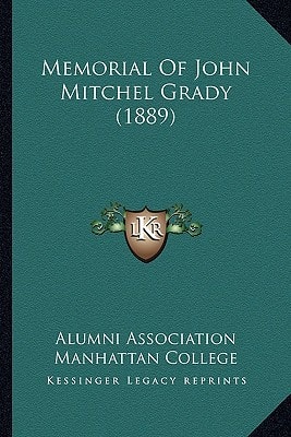 Memorial Of John Mitchel Grady (1889)