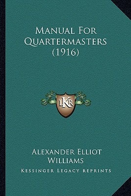 Manual For Quartermasters (1916)