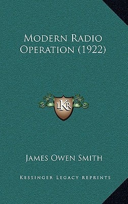 Modern Radio Operation (1922)