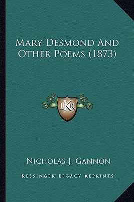 Mary Desmond And Other Poems (1873)