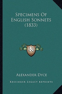 Specimens Of English Sonnets (1833)