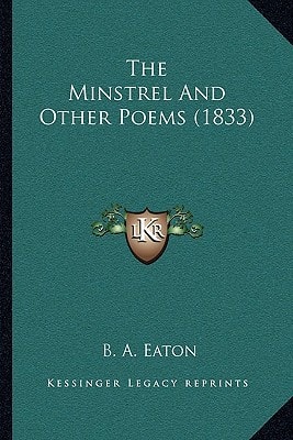 The Minstrel And Other Poems (1833)