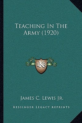 Teaching In The Army (1920)
