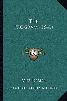 The Program (1841)
