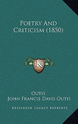 Poetry And Criticism (1850)