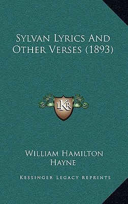 Sylvan Lyrics And Other Verses (1893)