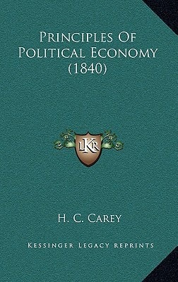 Principles Of Political Economy (1840)