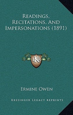 Readings, Recitations, And Impersonations (1891)