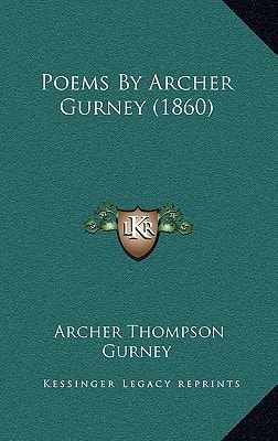 Poems By Archer Gurney (1860)