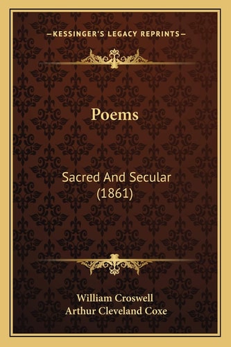 Poems: Sacred And Secular (1861)