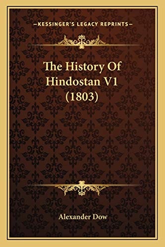 The History Of Hindostan V1 (1803)