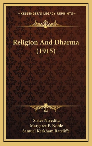 Religion And Dharma (1915)