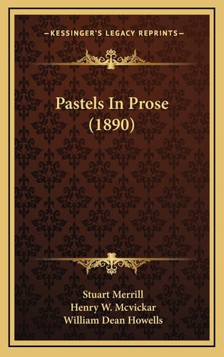 Pastels In Prose (1890)