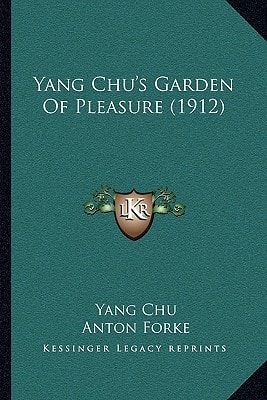 Yang Chu's Garden Of Pleasure (1912)