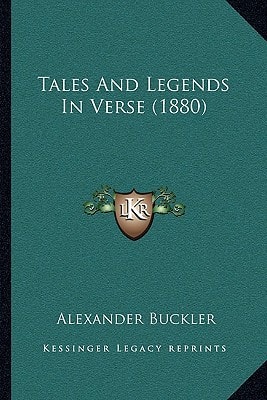 Tales And Legends In Verse (1880)