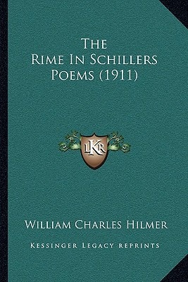 The Rime In Schillers Poems (1911)